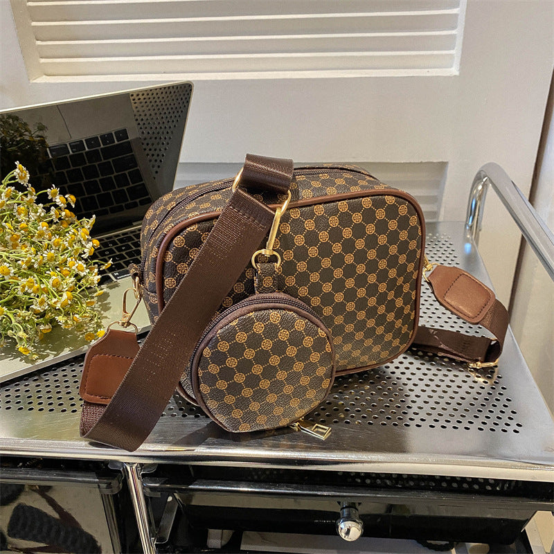 Vintage Pattern Crossbody Bags For Women Shoulder & Small Purse