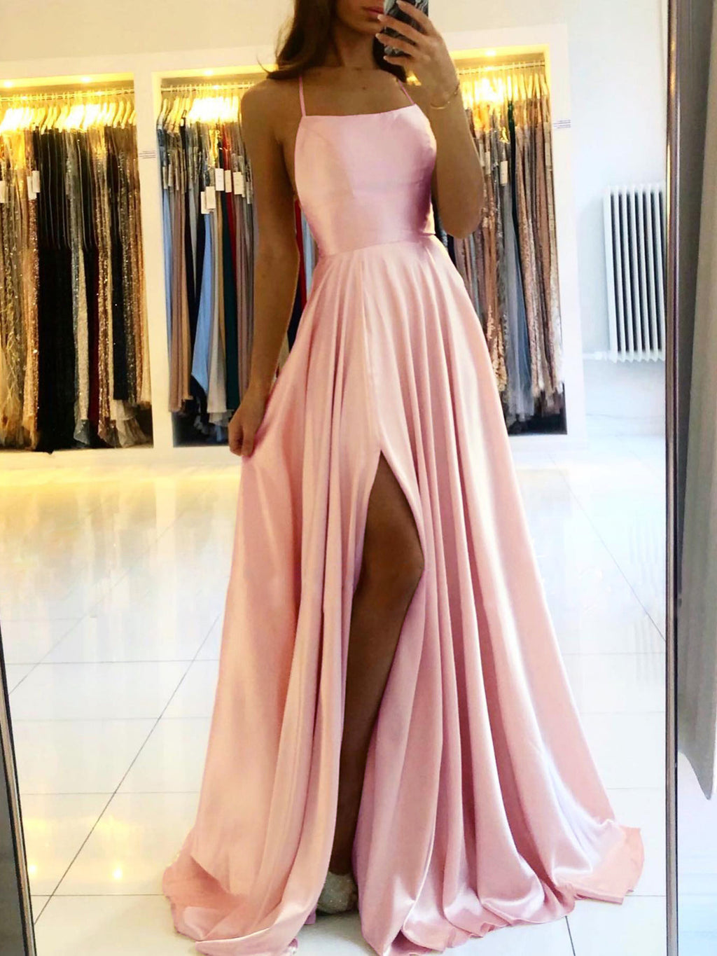 Dress Slim Strap Back-to-back