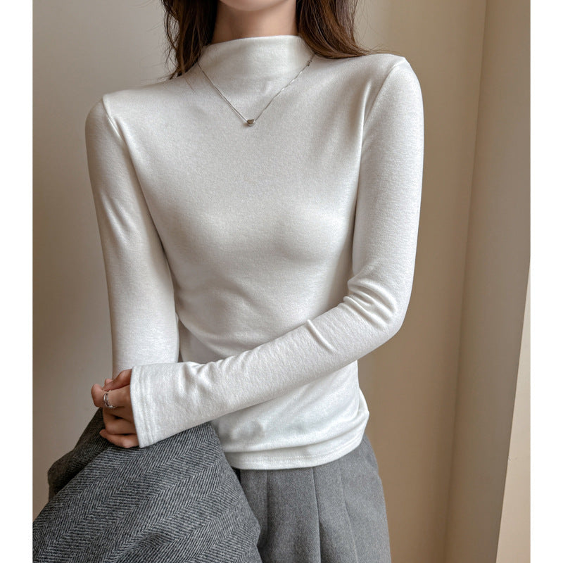 Shirt Women's Fashion Semi-high