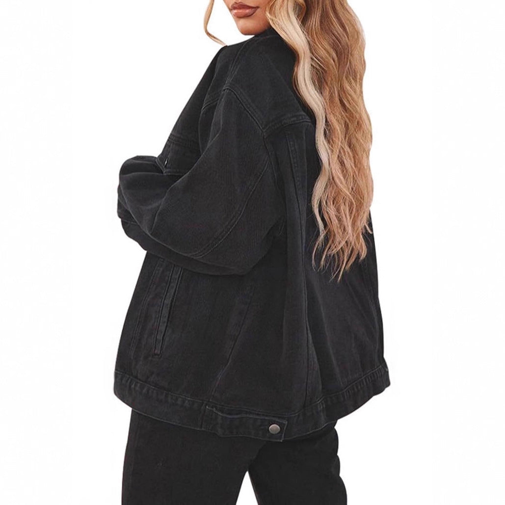 Jacket Top Women Fashion Denim