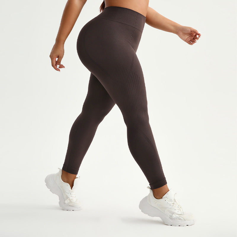 Pants High-waisted Butt-lifting Yoga Pants With Moisture-wicking And High-elasticity
