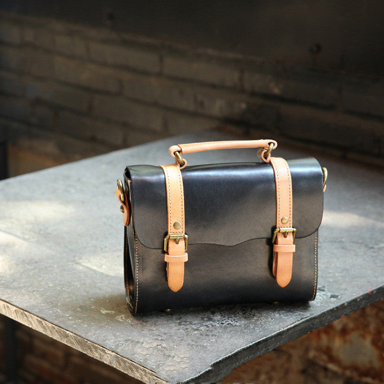 Handmade Vegetable Tanned Leather Bag