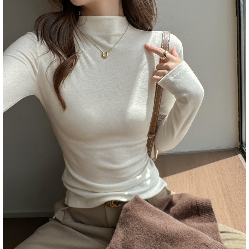 Shirt Women's Fashion Semi-high