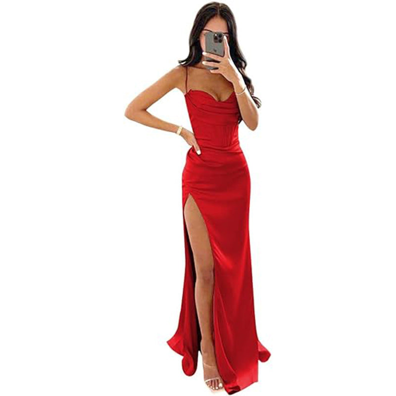 Dress Women's Clothing Sleeveless Camisole Evening Dress