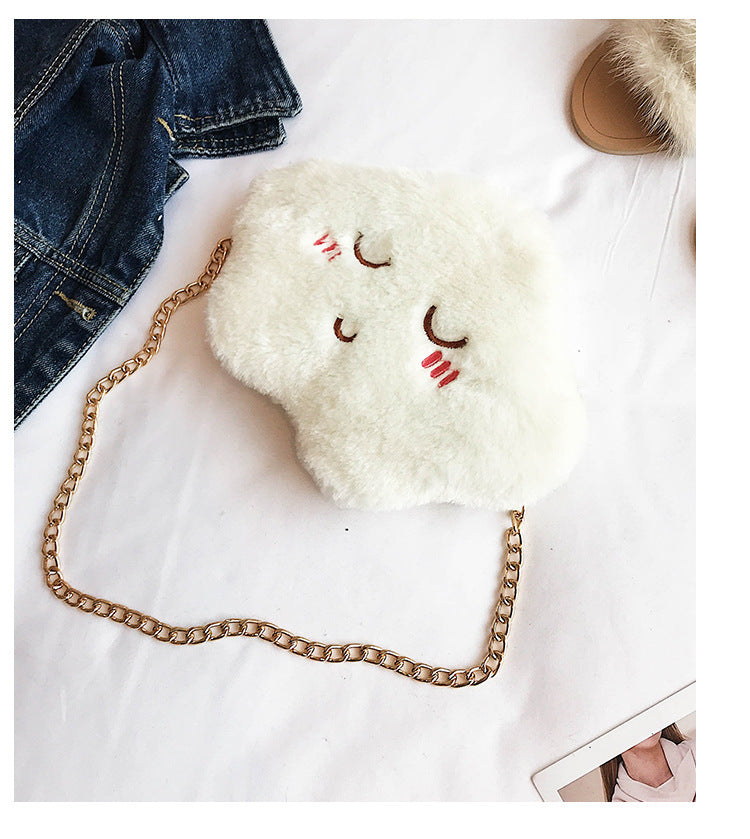 Plush Bag Cloud Chain