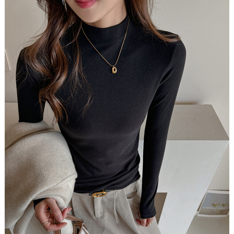 Shirt Women's Fashion Semi-high