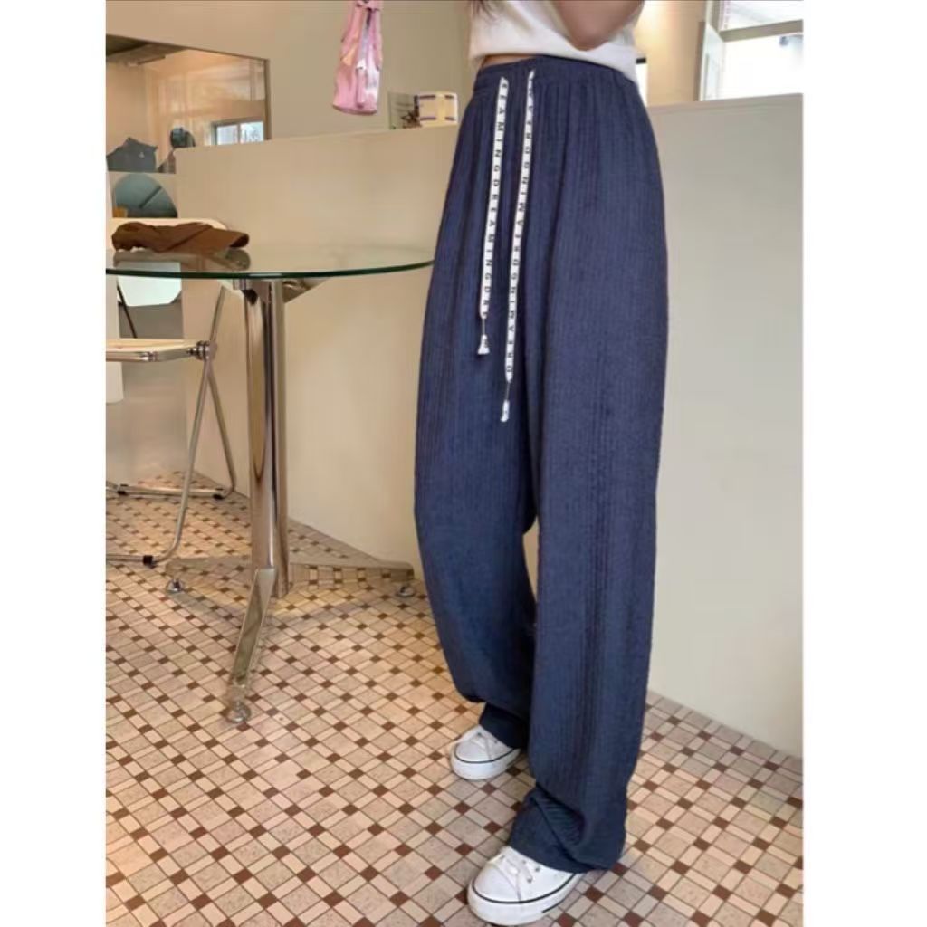 Pants Casual New Straight-leg Draped Women's