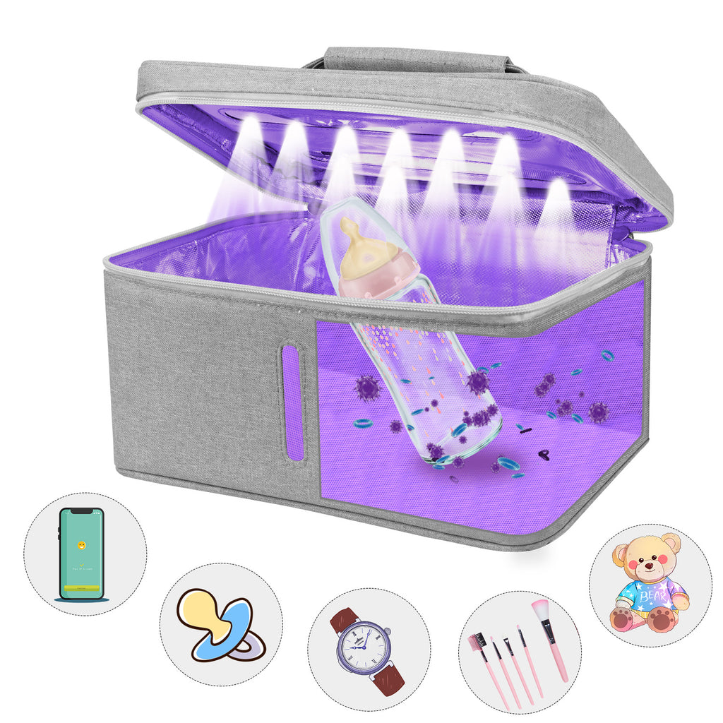 Foldable UV sterilization bag mummy bag