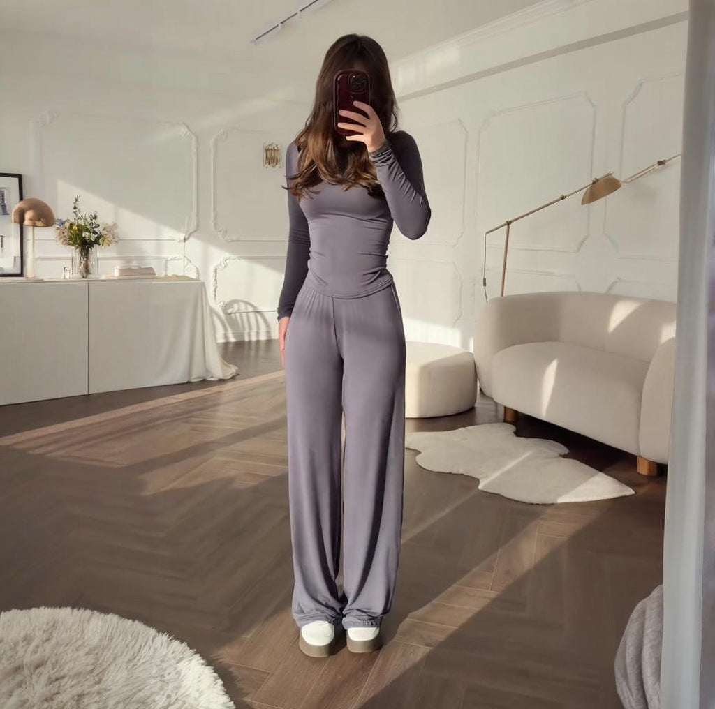 Women's Leg Pants Stylish Office Suit