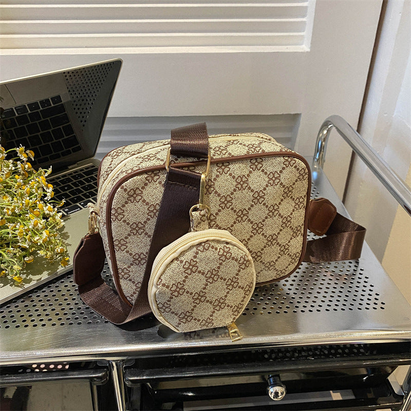 Vintage Pattern Crossbody Bags For Women Shoulder & Small Purse