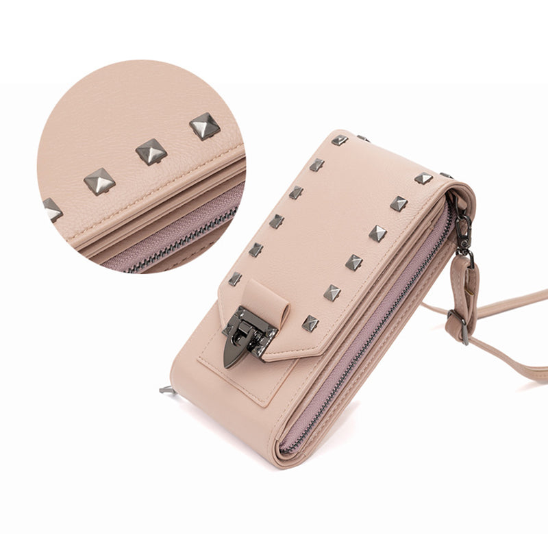 Bags Mobile Phone Handbag Solid Color Crossbody