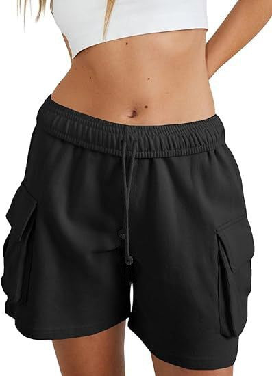 Shorts Women's Fashion Loose Casual Drawstring
