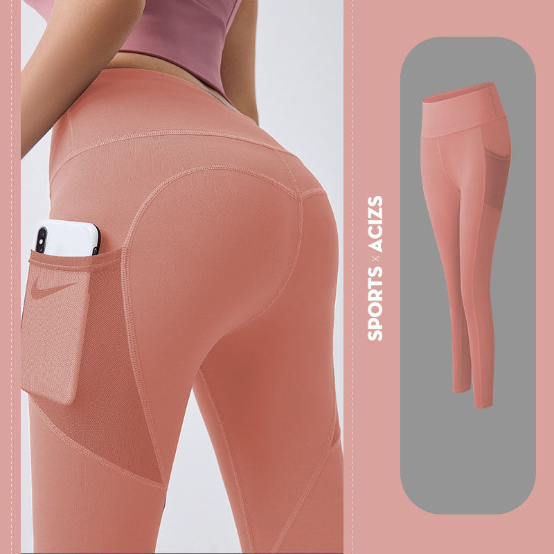 Gym Leggings Women With Pocket pants Sport