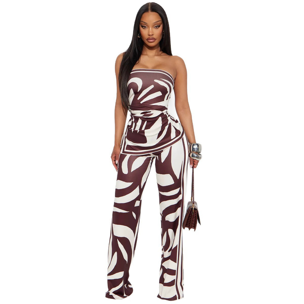 Top Set 2-Piece Sexy Split-front Bandeau