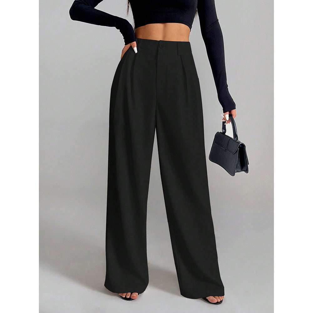 Pants Women's New Versatile Straight-leg