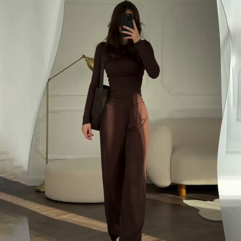 Women's Leg Pants Stylish Office Suit
