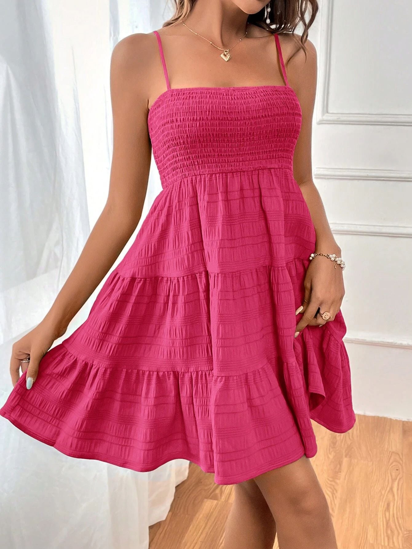 Derss Strap Solid Color Texture