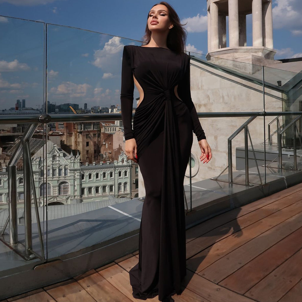 Dress Women's Long Sleeve Slimming