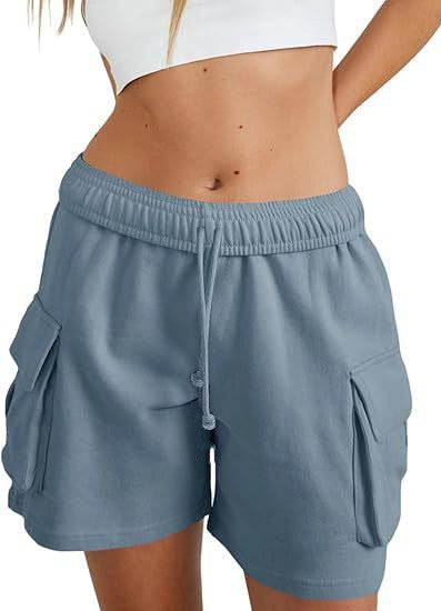 Shorts Women's Fashion Loose Casual Drawstring