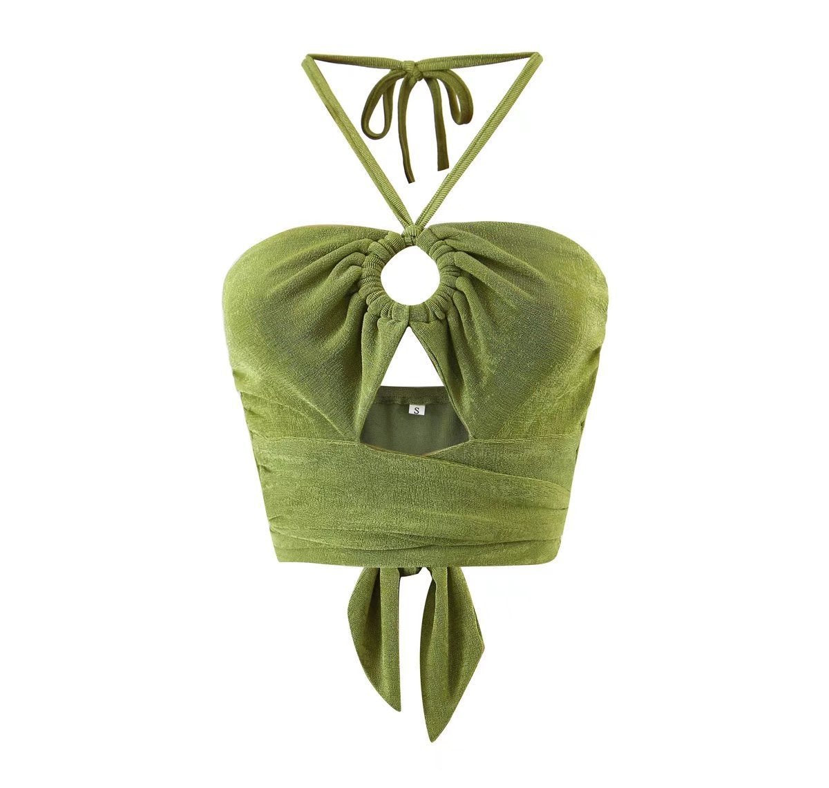TOP Close-fitting Bustier Slim Sexy Wrap