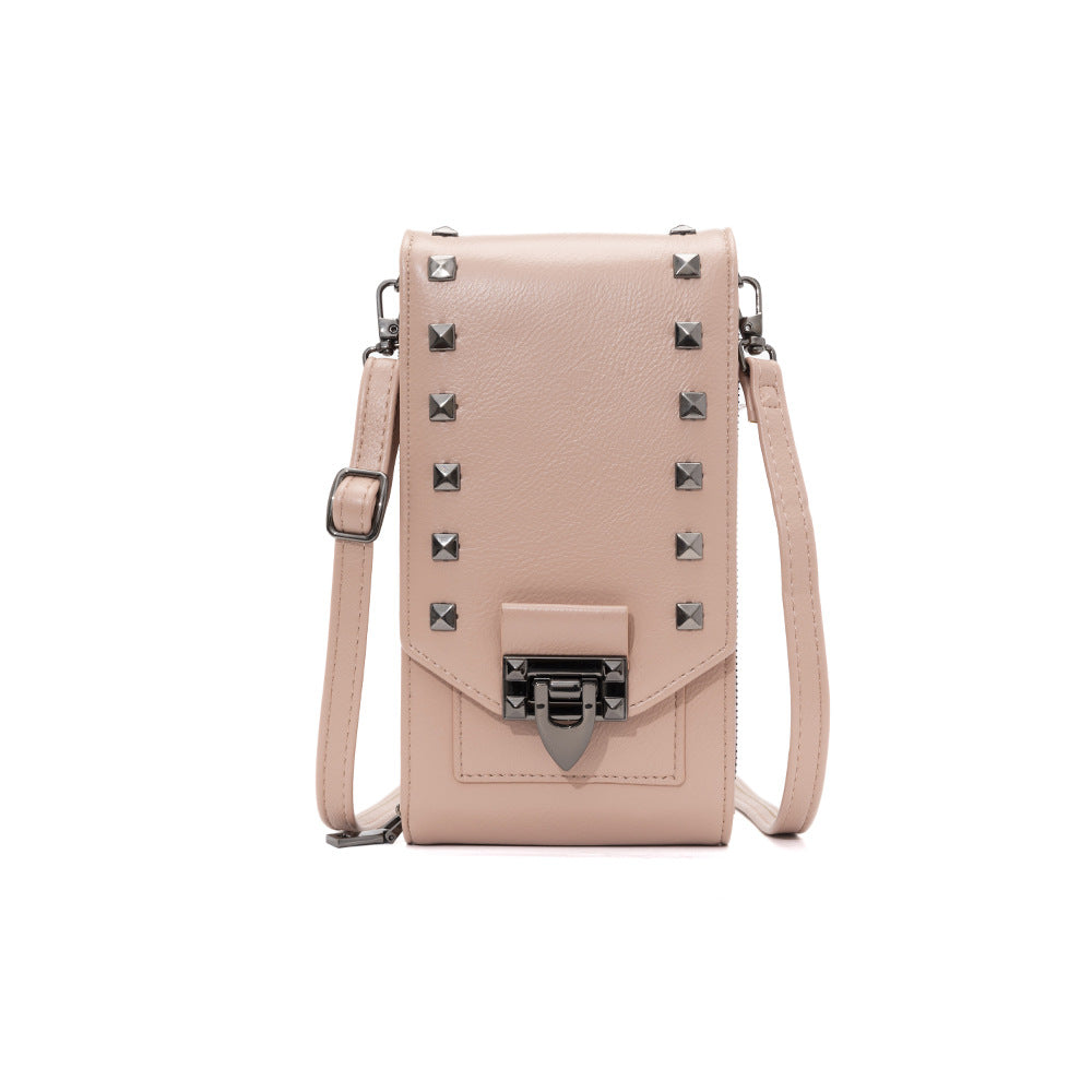 Bags Mobile Phone Handbag Solid Color Crossbody