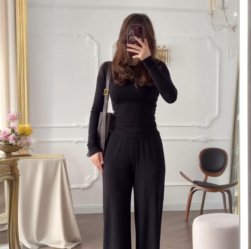 Women's Leg Pants Stylish Office Suit