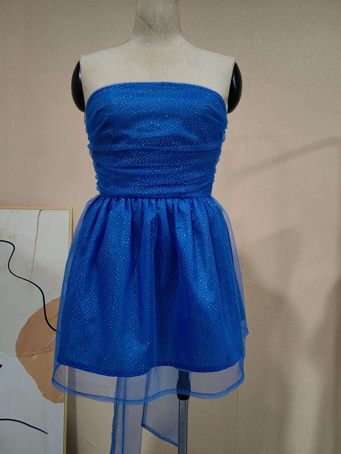 Dress With Back Bow-knot