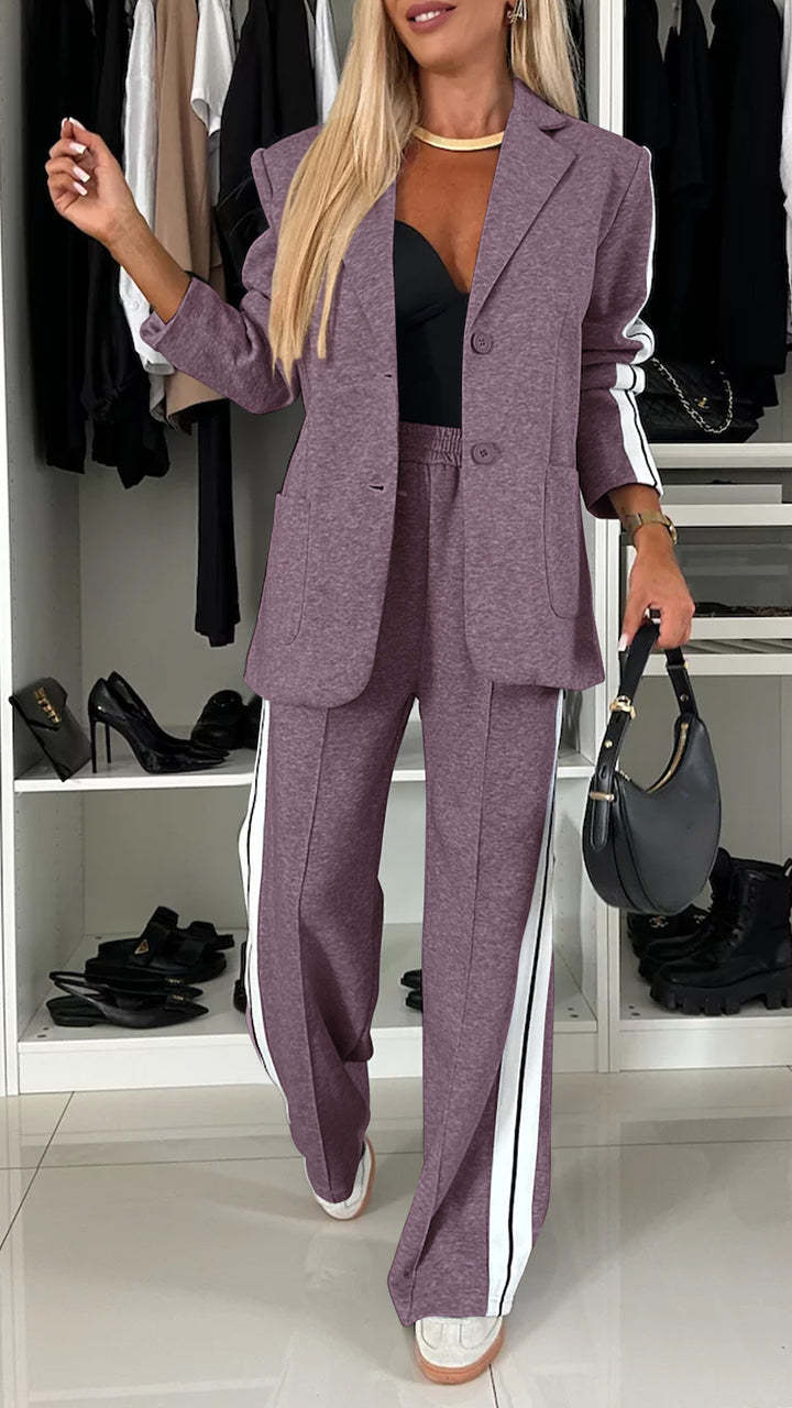 Women's Casual Suit Lapel Single-breasted Jacket