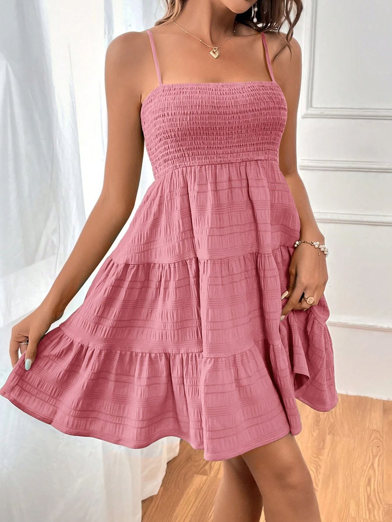 Derss Strap Solid Color Texture
