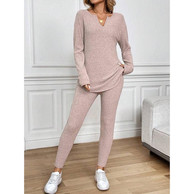 Underwear Set Women's Solid Color Casual Thermal