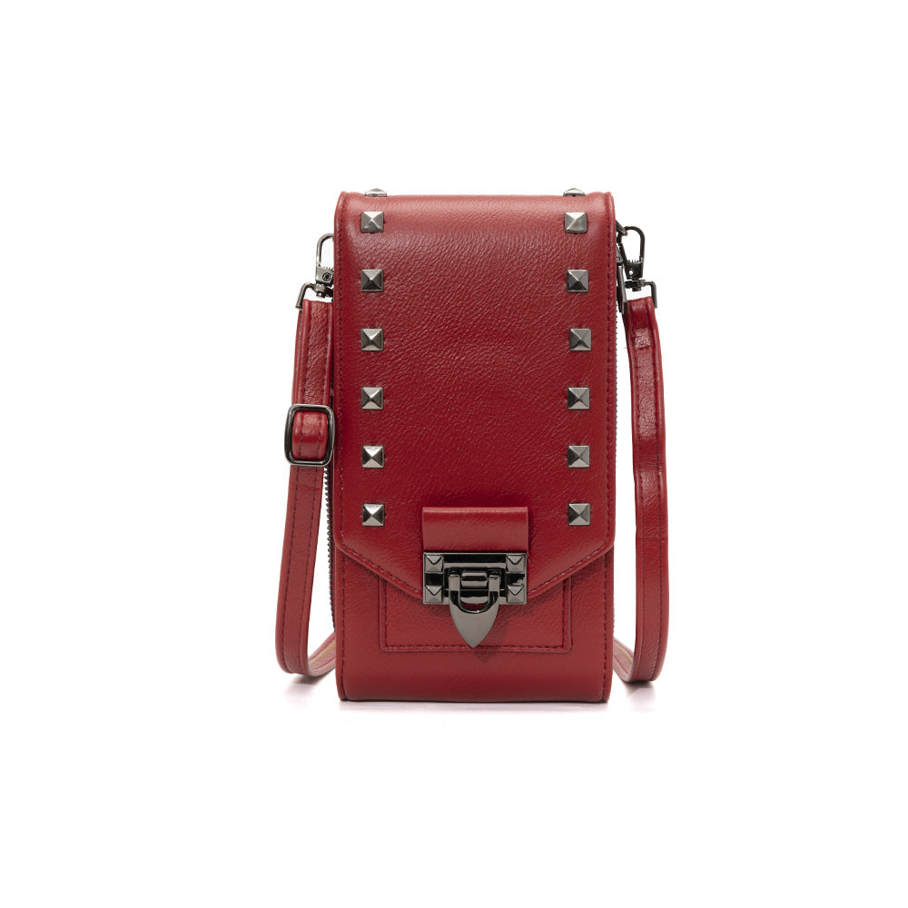 Bags Mobile Phone Handbag Solid Color Crossbody