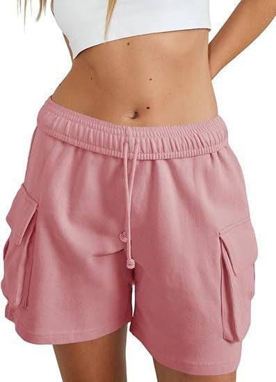 Shorts Women's Fashion Loose Casual Drawstring