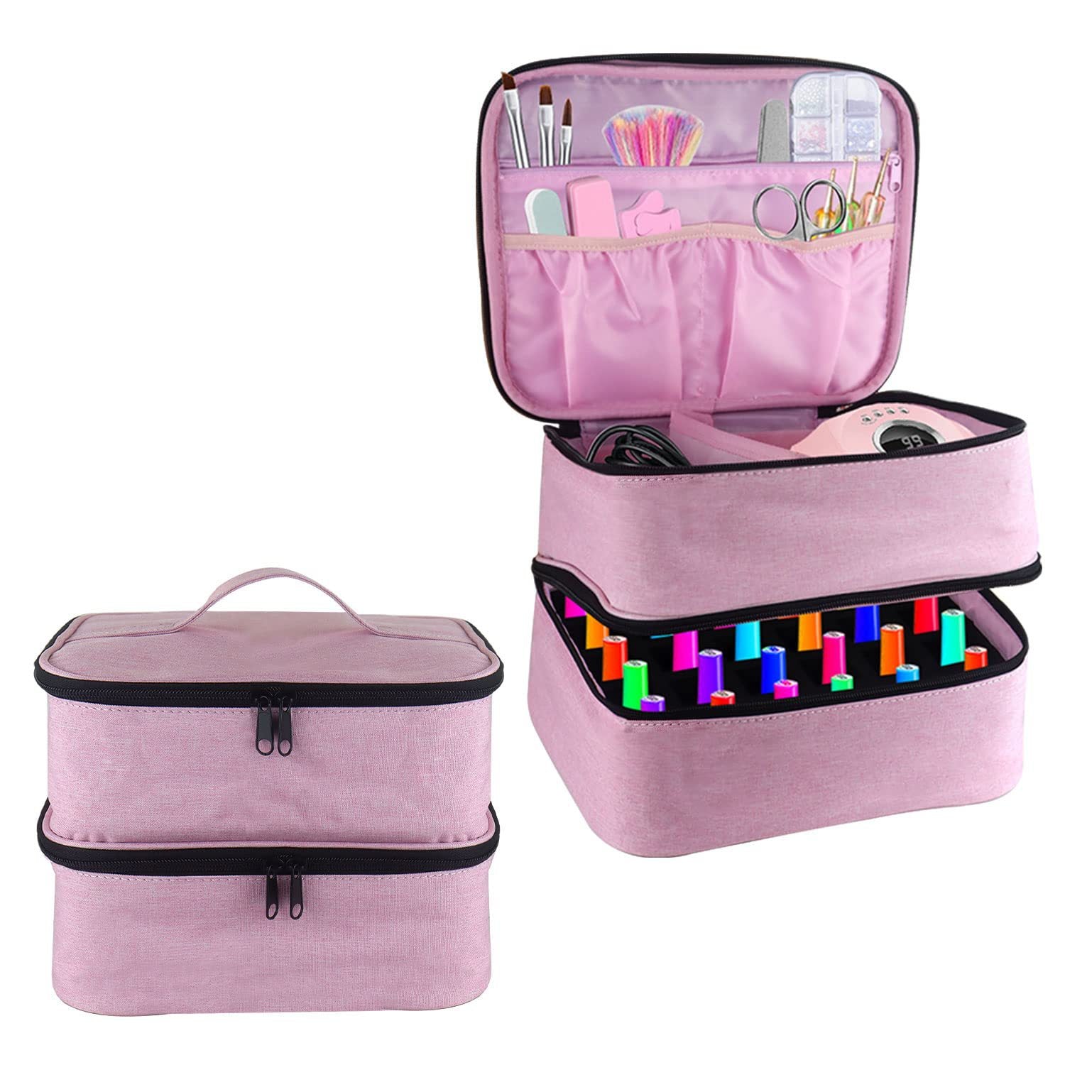 Nail Polish Cosmetic Bag Storage