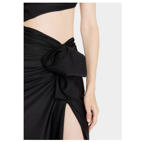 Dress Women's Long Sleeved Hollow Slit