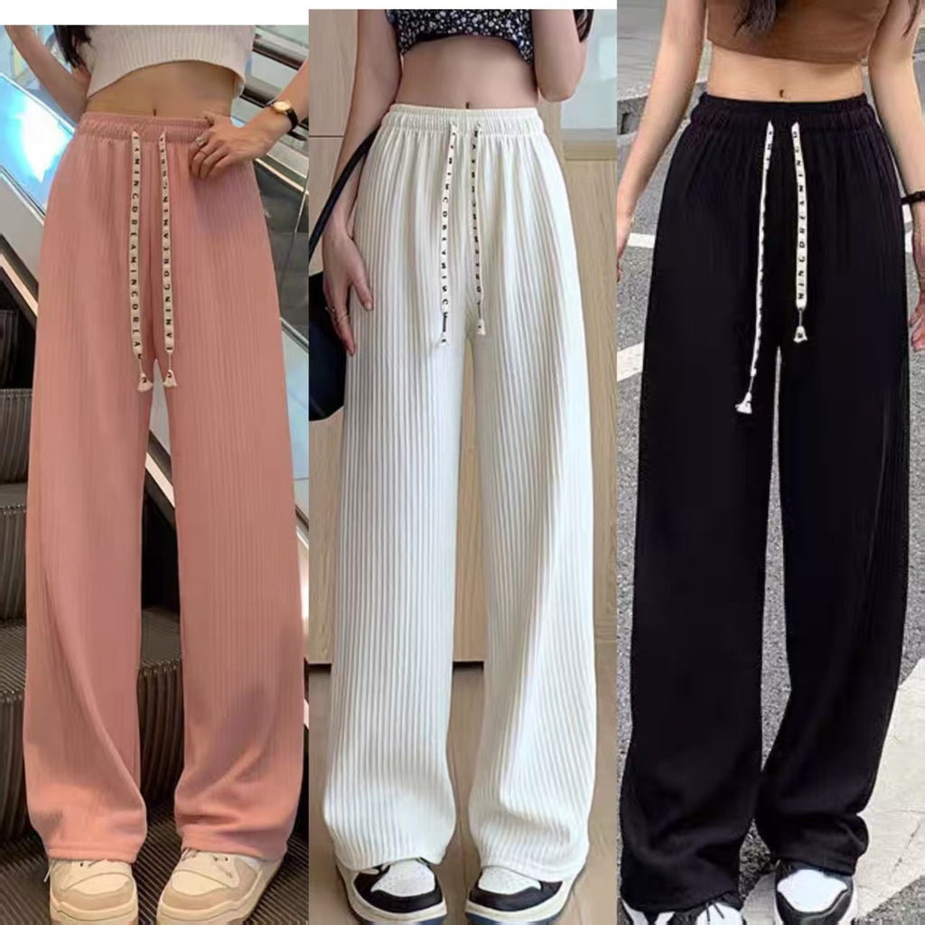 Pants Casual New Straight-leg Draped Women's