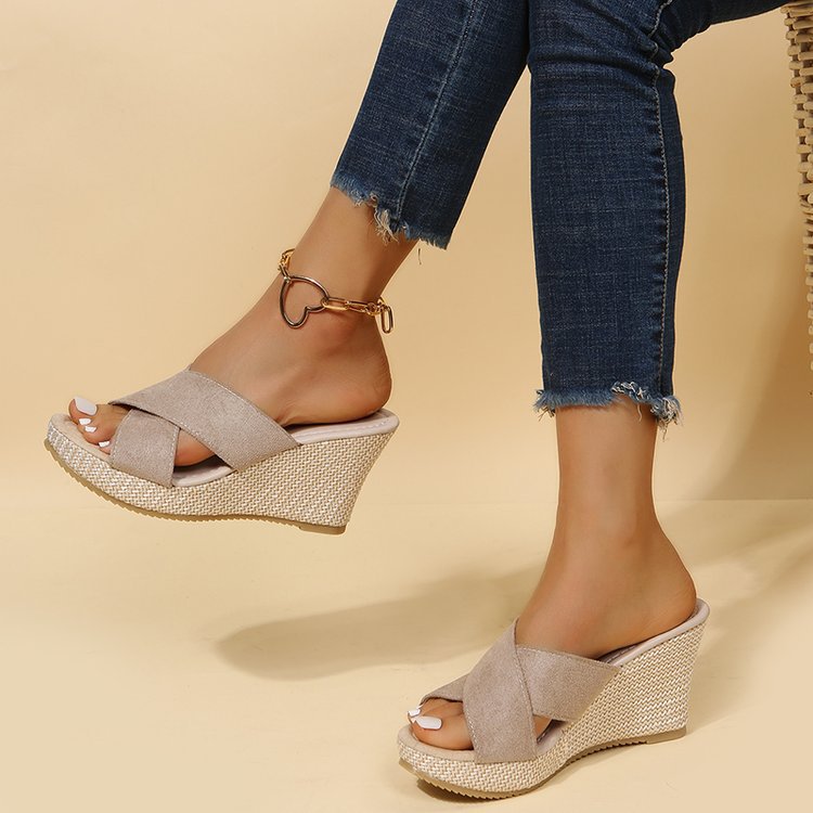 Sandals Women's Wedge Hemp Rope