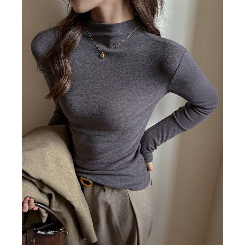 Shirt Women's Fashion Semi-high