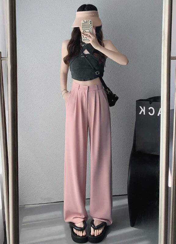 Pants Women's New Versatile Straight-leg