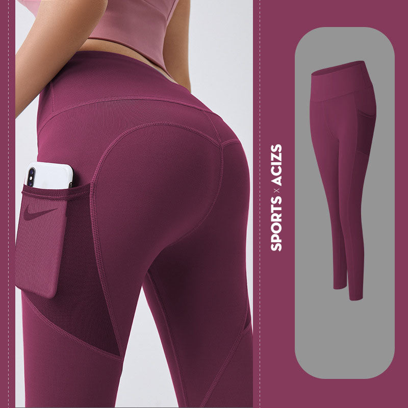 Gym Leggings Women With Pocket pants Sport