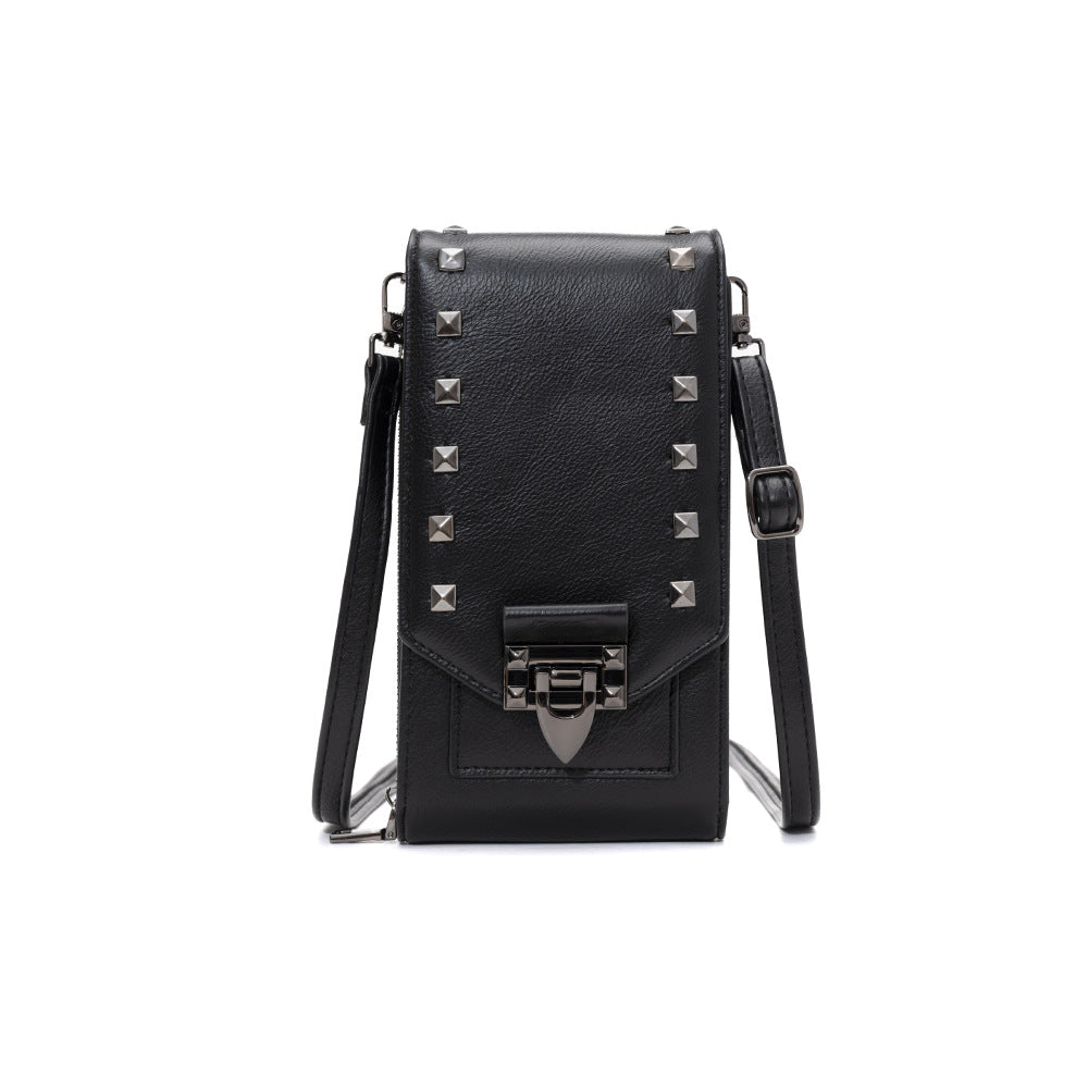 Bags Mobile Phone Handbag Solid Color Crossbody