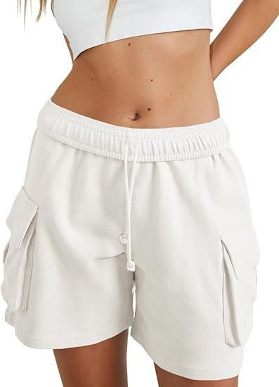 Shorts Women's Fashion Loose Casual Drawstring