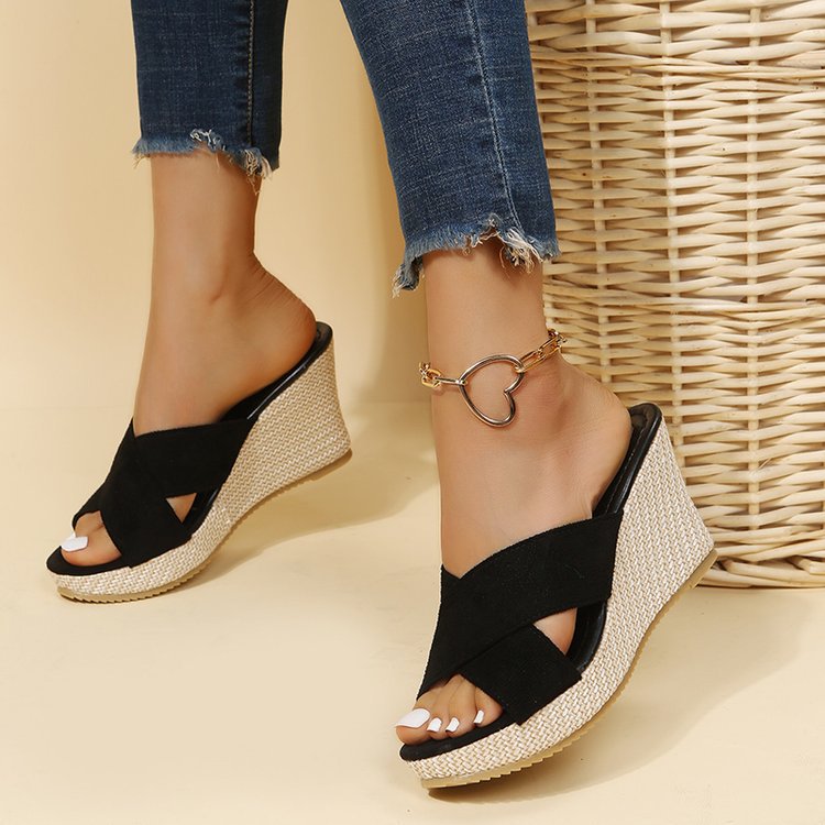 Sandals Women's Wedge Hemp Rope