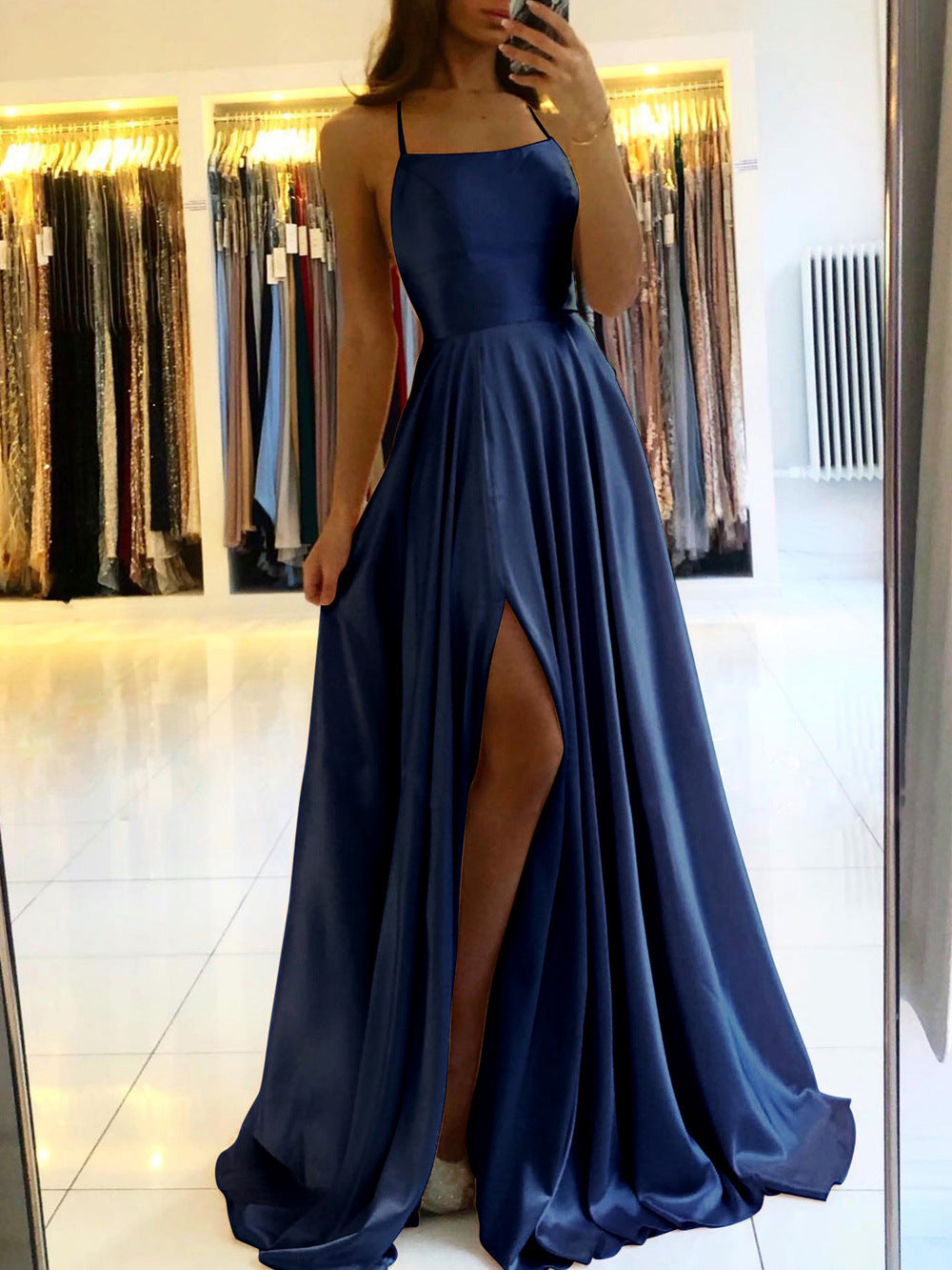 Dress Slim Strap Back-to-back