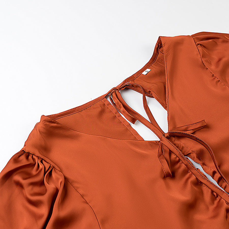 Women's One-shoulder Small Chest