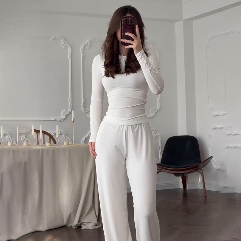 Women's Leg Pants Stylish Office Suit