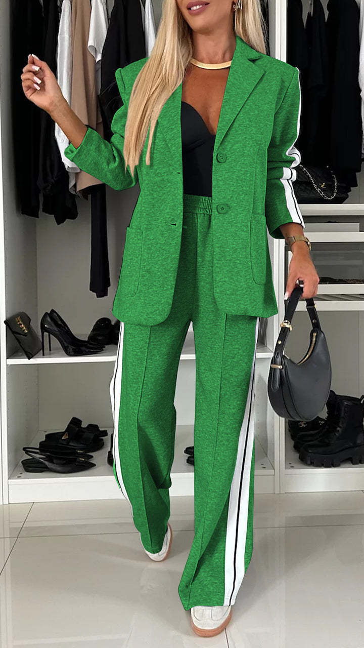 Women's Casual Suit Lapel Single-breasted Jacket