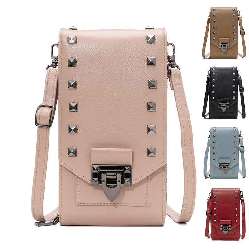 Bags Mobile Phone Handbag Solid Color Crossbody