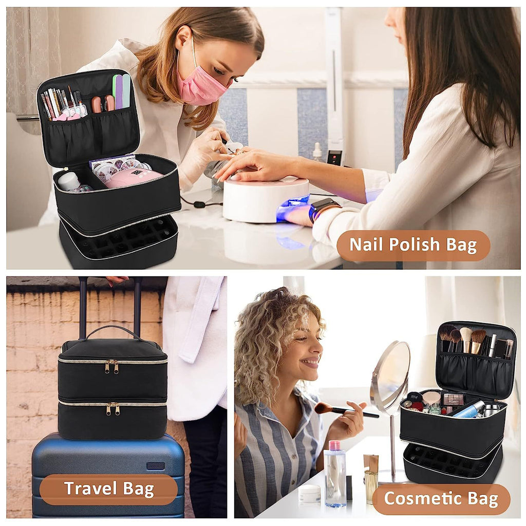 Nail Polish Cosmetic Bag Storage
