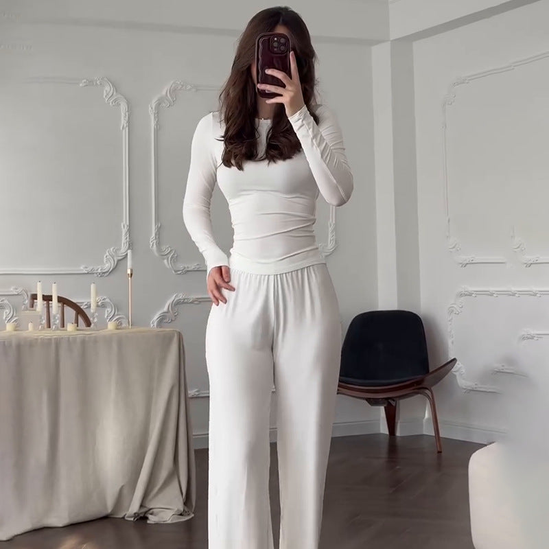 Women's Leg Pants Stylish Office Suit