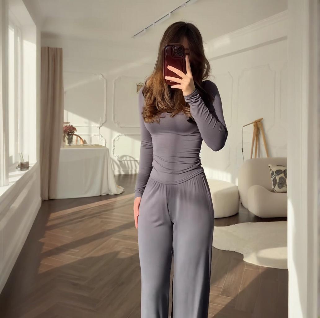 Women's Leg Pants Stylish Office Suit